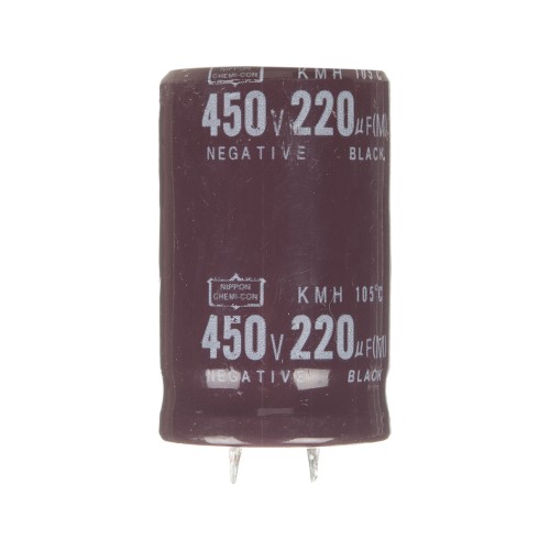 Конденсатор електролітичний 220мкФx 450В, 105°C, 25x40